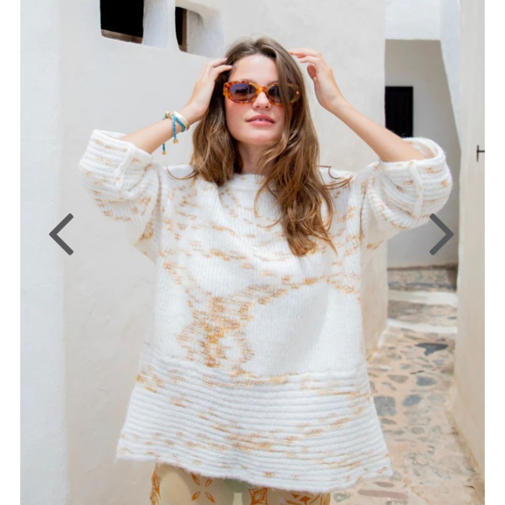 Vrg Grl Texas Muse Knit Sweater